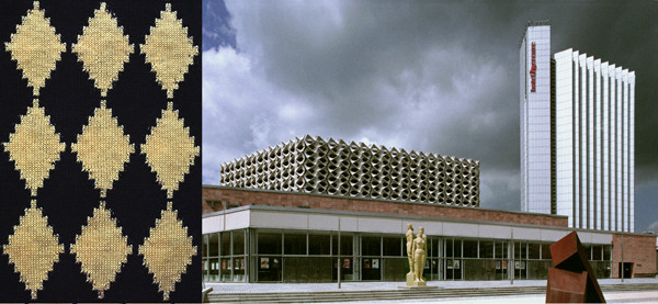 Stadthalle und Hotel, Weißer, 1974