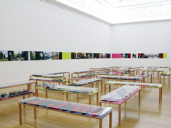 Blickdicht installation view