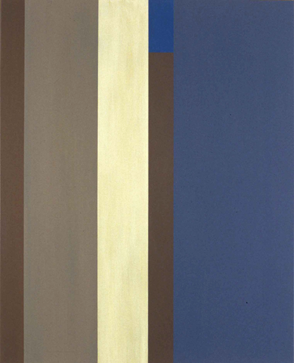 LW-II black/blue/green/ochre (Wittgenstein's Colours)