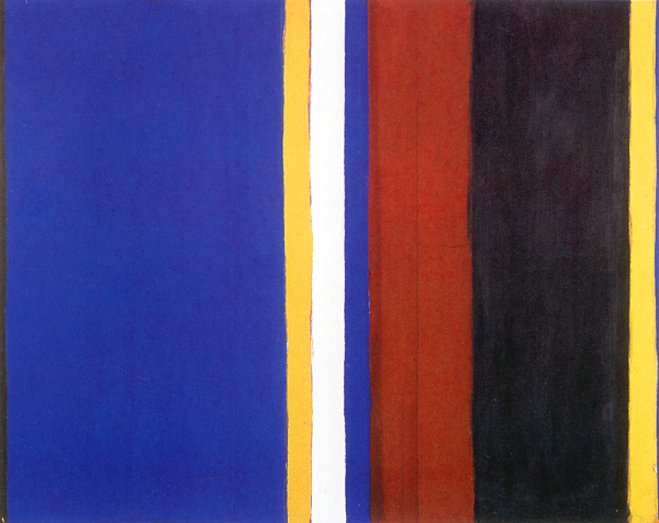 Untitled (Number 1) 1969 Pigment & acrylic on canvas 244cm x 305cm