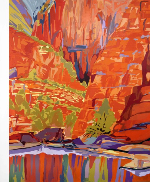 Quarta Tooma (Ormiston Gorge) 1939 (After Albert Namatjira) #2 2002-2012