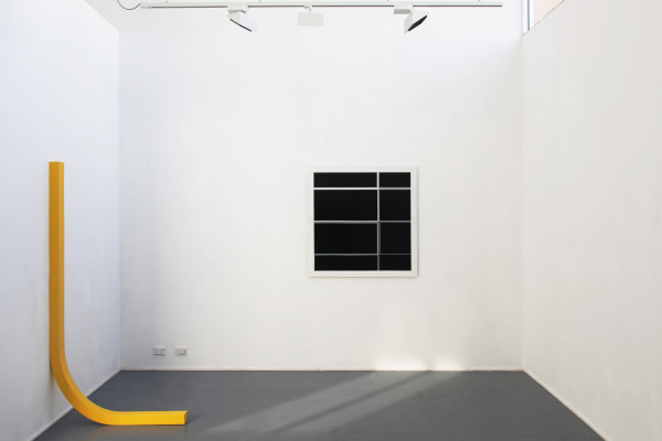 Junction Piece, 1968 | Untitled White to Black #1, 1975